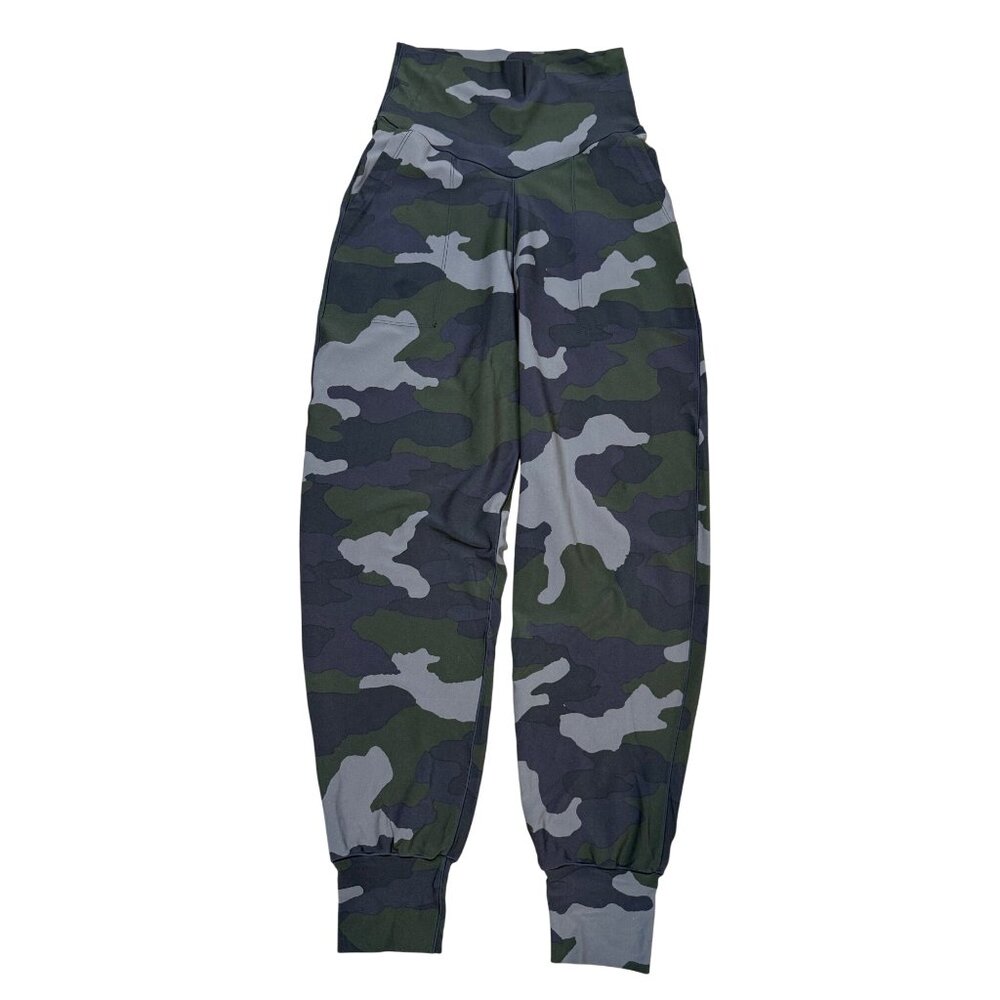 Offline By Aerie High Waisted Camo Joggers Pockets Small